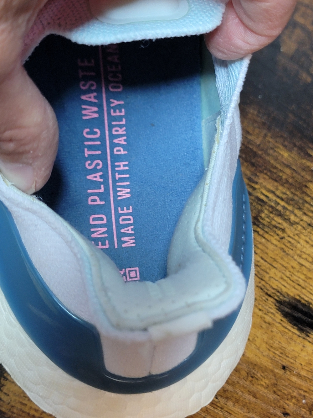 Adidas Ultraboost 22 In White Almost Blue - Picture 6 of 14
